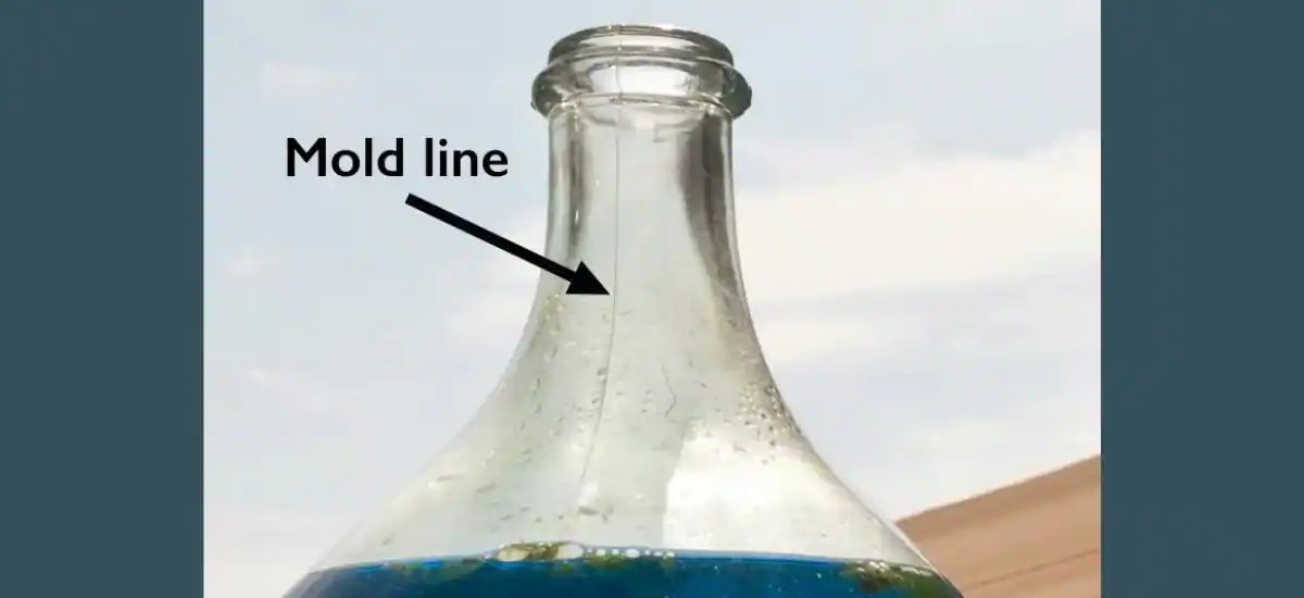 valuable old glass bottle markings