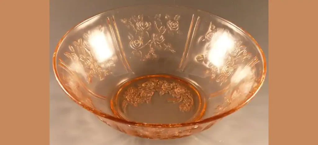most wanted valuable antique pink depression glass