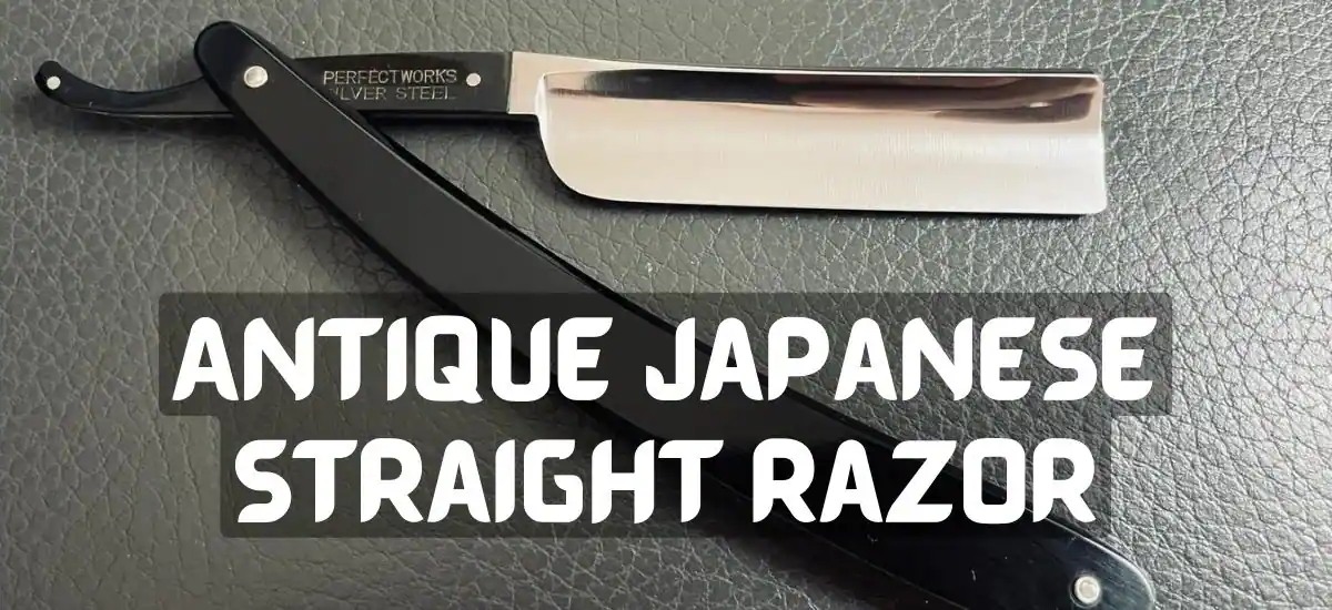 Antique Japanese Straight Razor