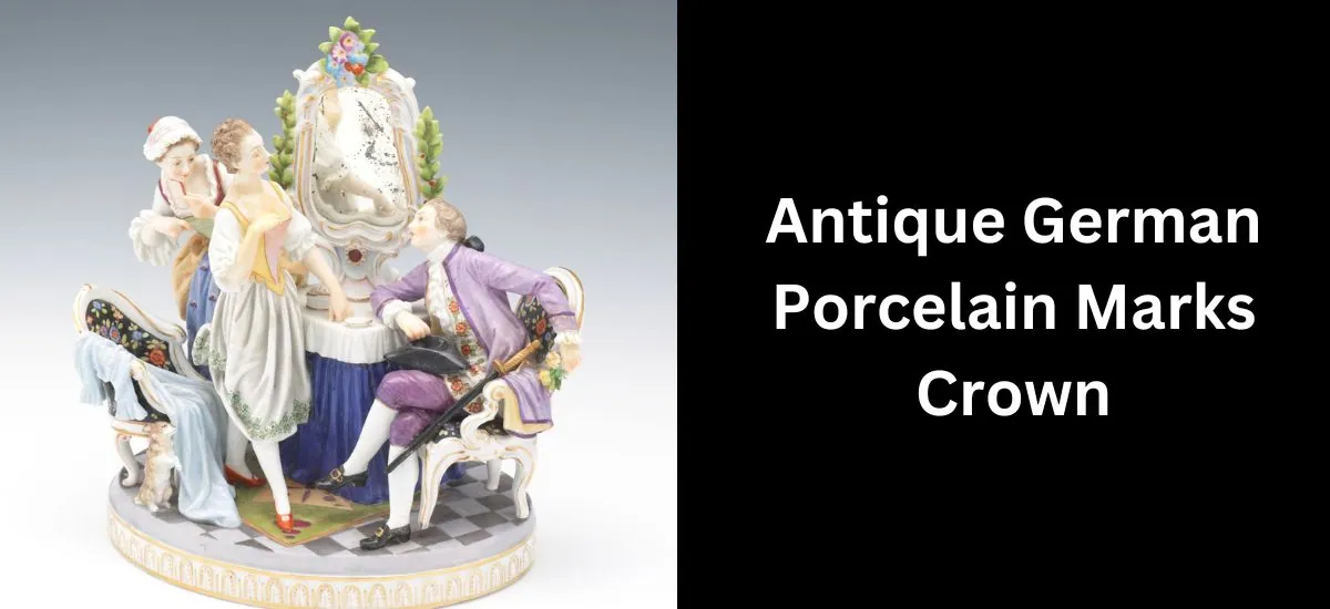 Antique German Porcelain Marks Crown